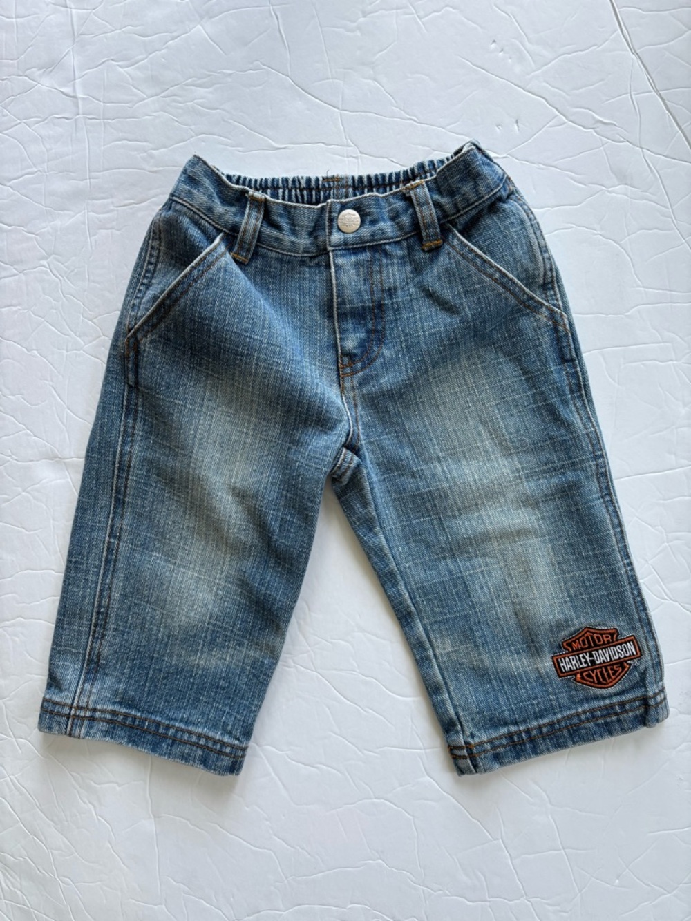 Vintage y2K Harley Davidson Jeans Size 12 months